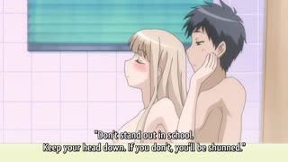 Blond dude has BDSM action with a bushy cartoon harlot